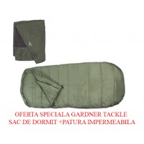 Combo sac de dormit Sub Zero + patura Deluxe Thermal Cover Bedchair Gardner