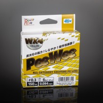 TAILWALK TEXTIL POWER EYE PEE WEE WX4 (YELLOW) 150 m TAILWALK TEXTIL POWER EYE PEE WEE WX4 (YELLOW) 150 m
