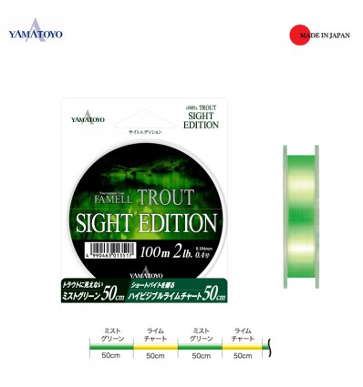 Yamatoyo Famell Trout Sight Edition 100m & 150m