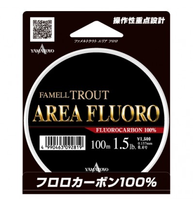 Fir Yamatoyo Famell Trout Area Fluoro 100m 0.30mm