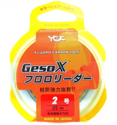 Fir YGK Geso-X Fluorocarbon 25m Clear