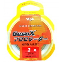 Fir YGK Geso-X Fluorocarbon 25m Clear Fir YGK Geso-X Fluorocarbon 25m Clear