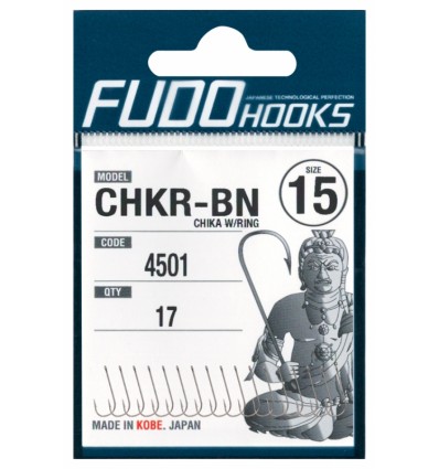 CARLIG FUDO CHIKA W/RING black nickel