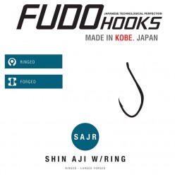 CARLIG FUDO SHIN AJI W/RING black nickel