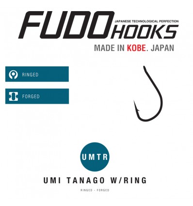 CARLIG FUDO UMI TANAGO W/RING black nickel