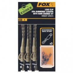 MONTURA FOX SUBMERGE® LEAD CLIP KWIK CHANGE KIT 3 BUC/SET