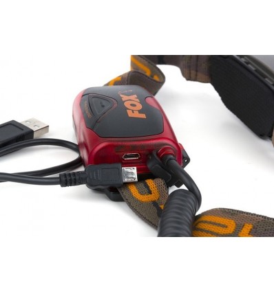 LANTERNA DE CAP FOX HALO® MS300C HEADTORCH + ACUMULATOR 300 LUMENI