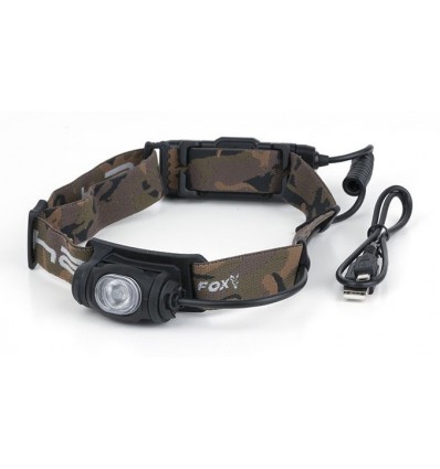LANTERNA DE CAP FOX HALO® AL350C HEADTORCH + ACUMULATOR 350 LUMENI