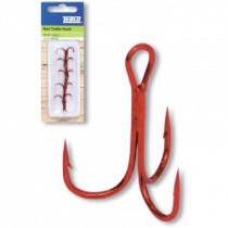 Ancora Zebco Topic Treble Hook Red