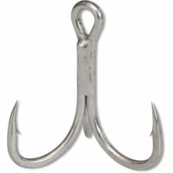 Ancora Black Cat Curved Point Treble Hook 5buc/pachet
