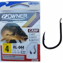 Carlige Legate Owner RL-044 53803 No.4 0.22mm