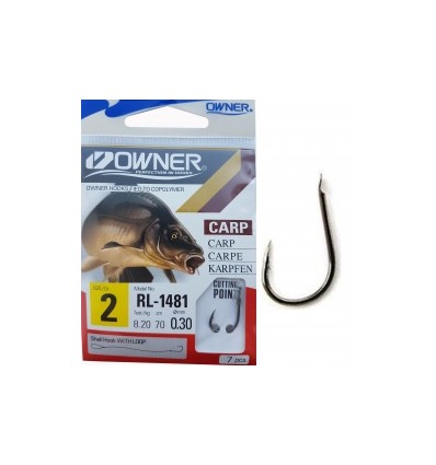 Carlige Legate Owner RL-1481 53818 No.2 0.30mm