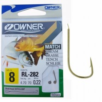 Carlige Legate Owner RL-282 53810 No.8 0.22mm