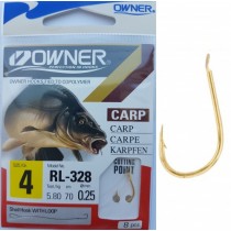 Carlige Legate Owner RL-328 53819 No.4 0.25mm