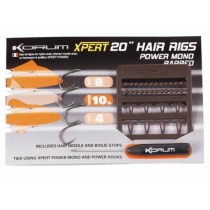 Monturi Korum Power Mono Hair Rig Barbed