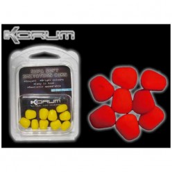 Porumb artificial rosu Korum Supa Soft Corn (sinking)