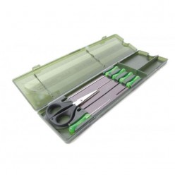 Set croseta si foarfeca Korum ITM Rig Tool Kit