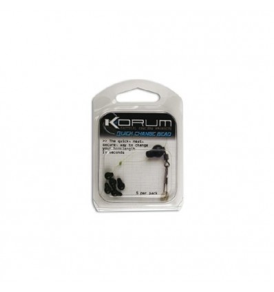 Conector rapid Korum Quick Change Beads Large