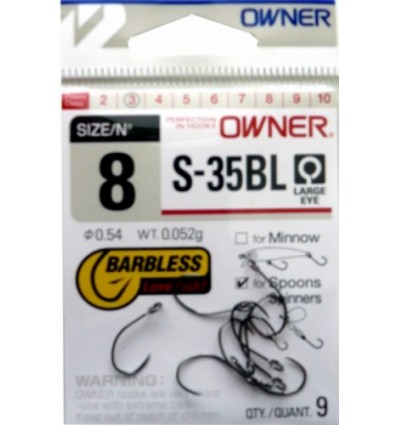 Carlig Owner Spoon Spinner S-35BL 51607