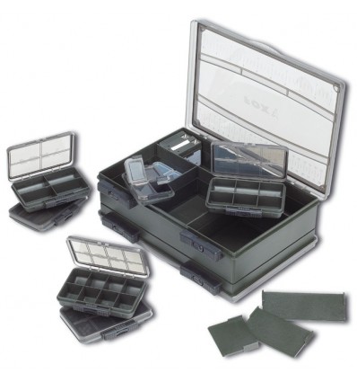 SET CUTII PENTRU ACCESORII FOX F-BOX DELUXE MEDIUM DOUBLE