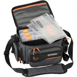 GEANTA SAVAGE GEAR M + 3 CUTII 20X40X29CM
