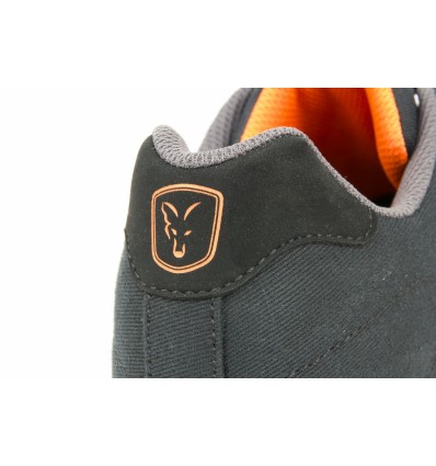ADIDASI FOX BLACK ORANGE CASUAL TRAINER