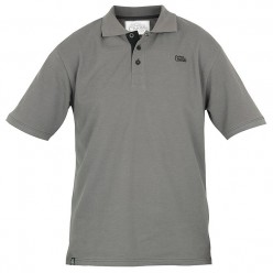 TRICOU FOX CHUNK POLO GREY - BLACK