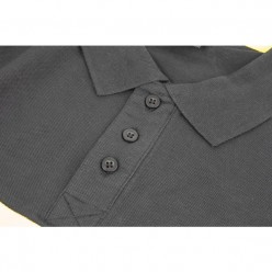 TRICOU MATRIX POLO BLACK-GREY 2
