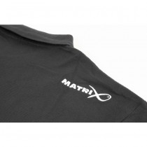 TRICOU MATRIX POLO BLACK-GREY TRICOU MATRIX POLO BLACK-GREY