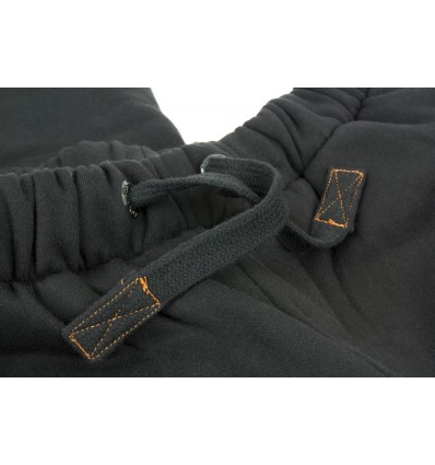 PANTALONI FOX HEAVY LINED JOGGERS BLACK ORANGE
