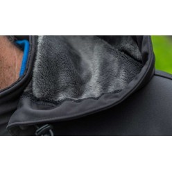 JACHETA PRESTON SOFT SHELL HOODED FLEECE GREY-BLACK 2