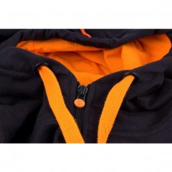 HANORAC FOX BLACK&ORANGE LIGHTWEIGHT ZIPPER 2
