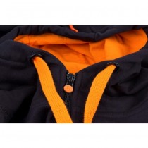HANORAC FOX BLACK&ORANGE LIGHTWEIGHT ZIPPER HANORAC FOX BLACK&ORANGE LIGHTWEIGHT ZIPPER