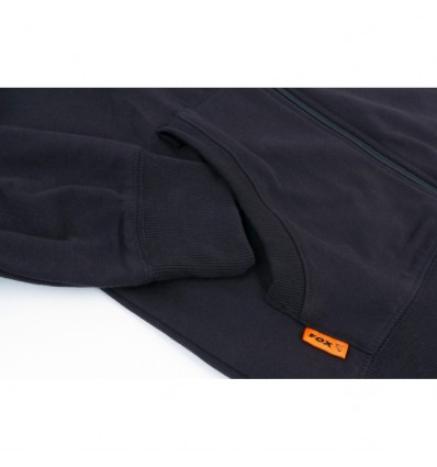 HANORAC FOX BLACK&ORANGE LIGHTWEIGHT ZIPPER