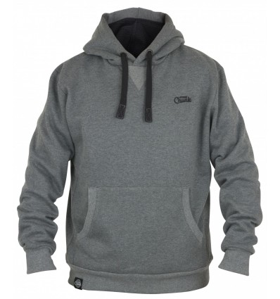 HANORAC FOX CHUNK RIBBED GREY HOODY