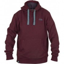 HANORAC FOX CHUNK RIBBED HOODY BURGUNDY