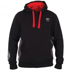 HANORAC FOX RAGE RIBBED HOODY BLACK-GREY