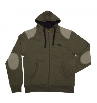 HANORAC FOX CHUNK LIGHTWEIGHT ZIPPED HOODY KHAKI