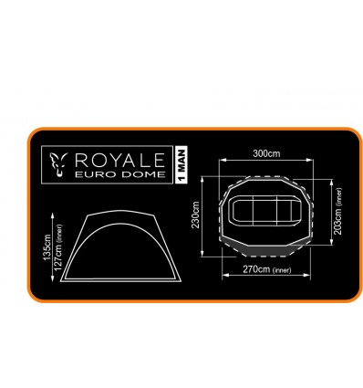 CORT FOX ROYALE EURO DOME 1 PERSOANA