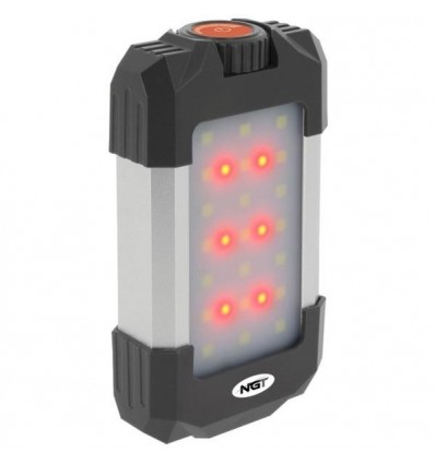 LAMPA + BATERIE EXTERNA NGT POWERBANK 10400MAH MULTIFUNCTIONAL 21+6 LED