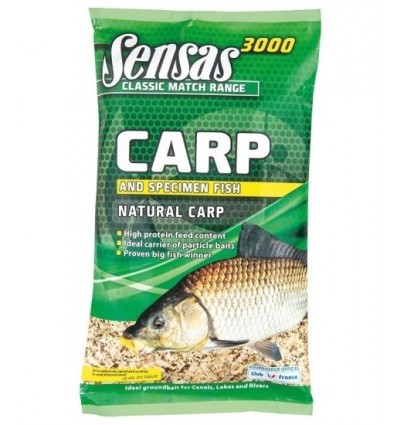 Groundbait Sensas 3000 Carp And Specimen Fish 1kg