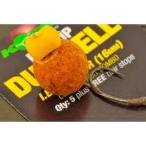 Pelete Flotante Korda Pop-up Dumbell + Free Hair Stops 12mm 8buc/plic