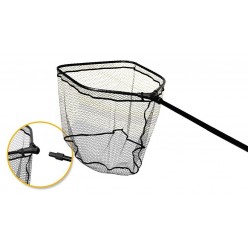Minciog Telescopic Extra Carp Cu Plasa Cauciucata 70x60cm/1.90m