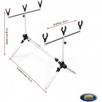 Rod Pod Lineaeffe Crap Aluminiu 3 Posturi