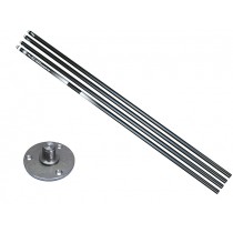 ICC Aluminium Spotstick Black Edition 4 x 1.5m ICC Aluminium Spotstick Black Edition 4 x 1.5m