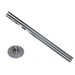ICC Aluminium Spotstick Black Edition 3 x 1.5m