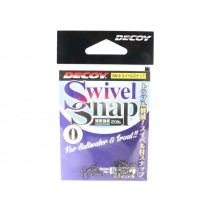 Agrafa cu vartej Decoy SN-9 Swivel Snap 6buc