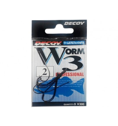 Carlige Decoy Worm 3 Strong Wire 9buc
