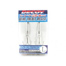 Ancore Decoy WA-21 Wire Treble Assist Hook nr.4 2buc Ancore Decoy WA-21 Wire Treble Assist Hook nr.4 2buc