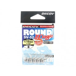 Jiguri Decoy SV-52 Jig Head Round Magic 5buc 2